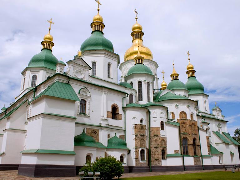 Die Sophienkathedrale in Kiew, Ukraine.