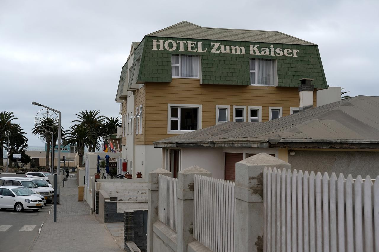 Das Hotel Zum Kaiser in Swakopmund in Namibia.