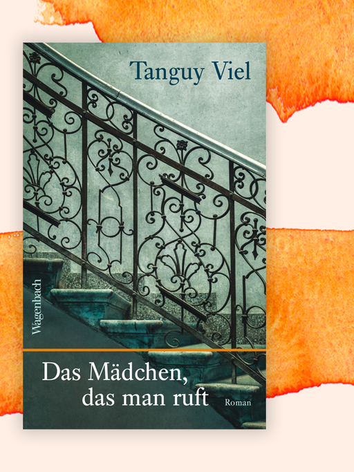 Auf dem Cover von "Das Mädchen, das man ruft" sind Autorenname und Buchtitel zu sehen, die auf das Foto einer steinernen Treppe mit gusseisernem Geländer gedruckt sind.