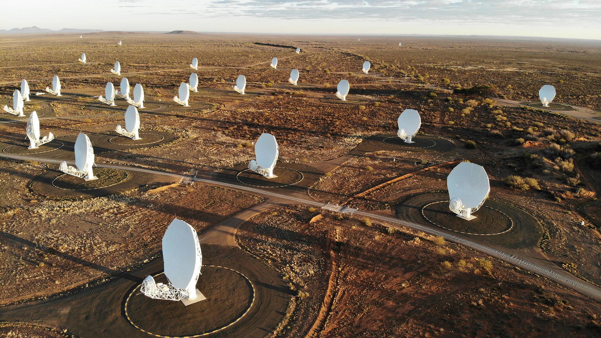 SKA-Teleskop in Südafrika SKA-Teleskop in Südafrika