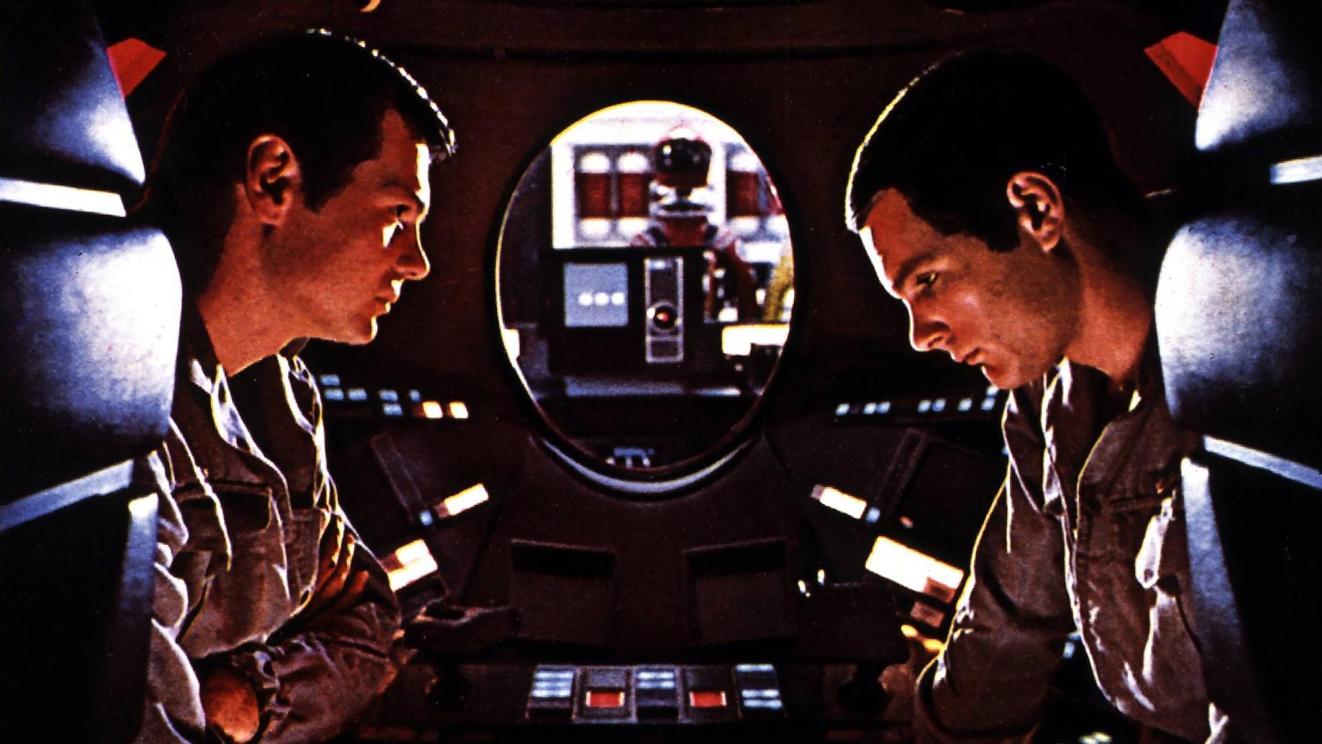 Filmfoto 2001 - Odyssee im Weltraum, (2001 - A SPACE ODYSSEY) GB 1968, Regie: Stanley Kubrick. Filmfoto 2001 - Odyssee im Weltraum, (2001 - A SPACE ODYSSEY) GB 1968, Regie: Stanley Kubrick.