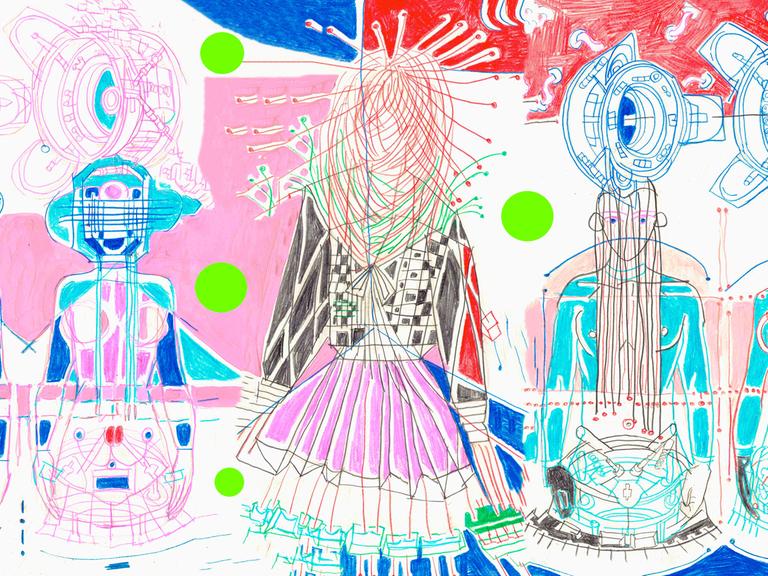 Zeichnung von der Autorin