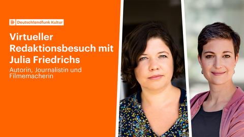 Julia Friedrichs und Jana Münkel im Offenen Studio am 2. Juni 2023