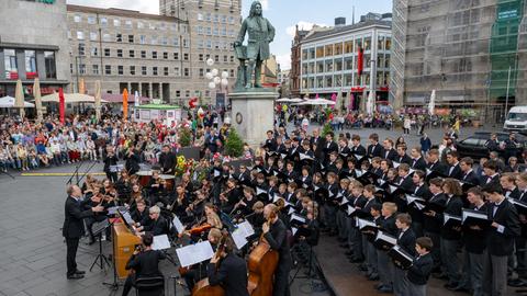 Das Händel-Festival in Halle wurde mit einem Konzert eröffnet.