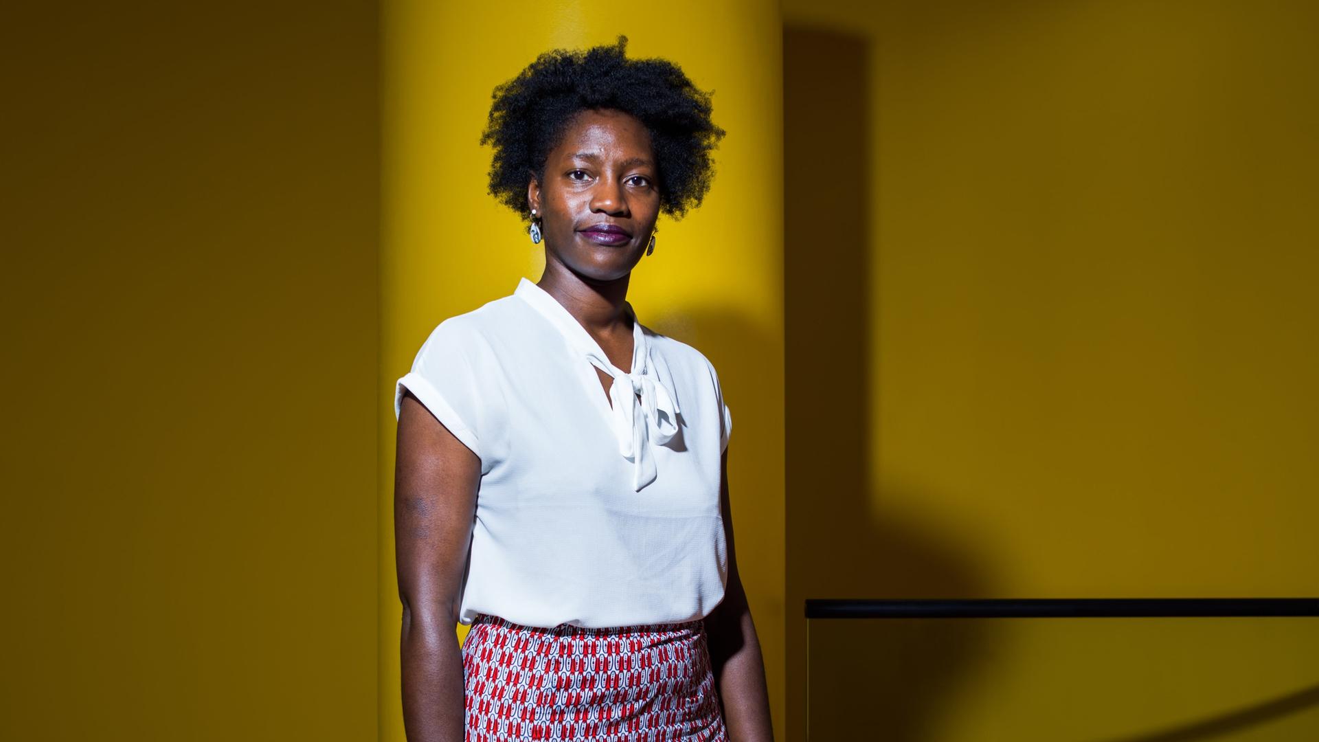 Die Autorin und Schauspielerin Penda Diouf Die Autorin und Schauspielerin Penda Diouf