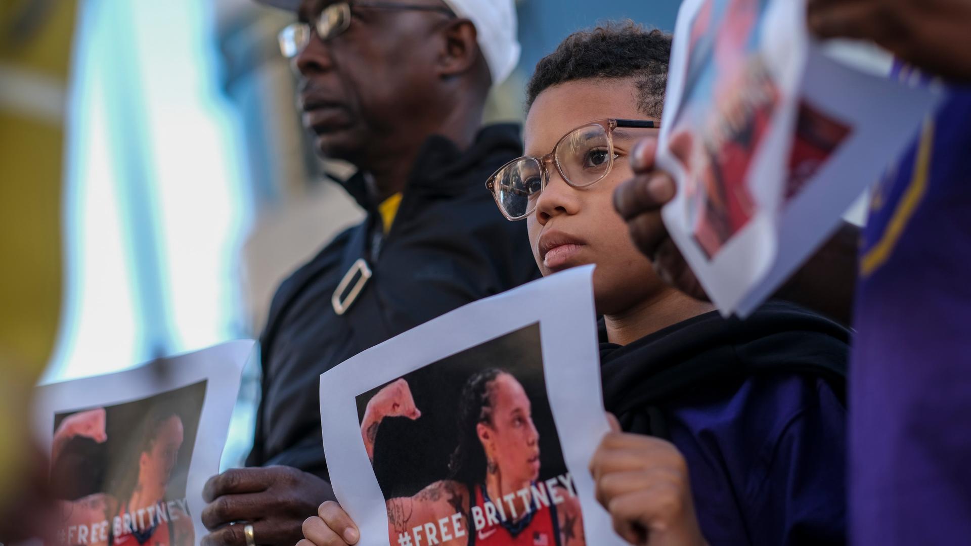 Calling for release WNBA star Brittney Griner Calling for release WNBA star Brittney Griner