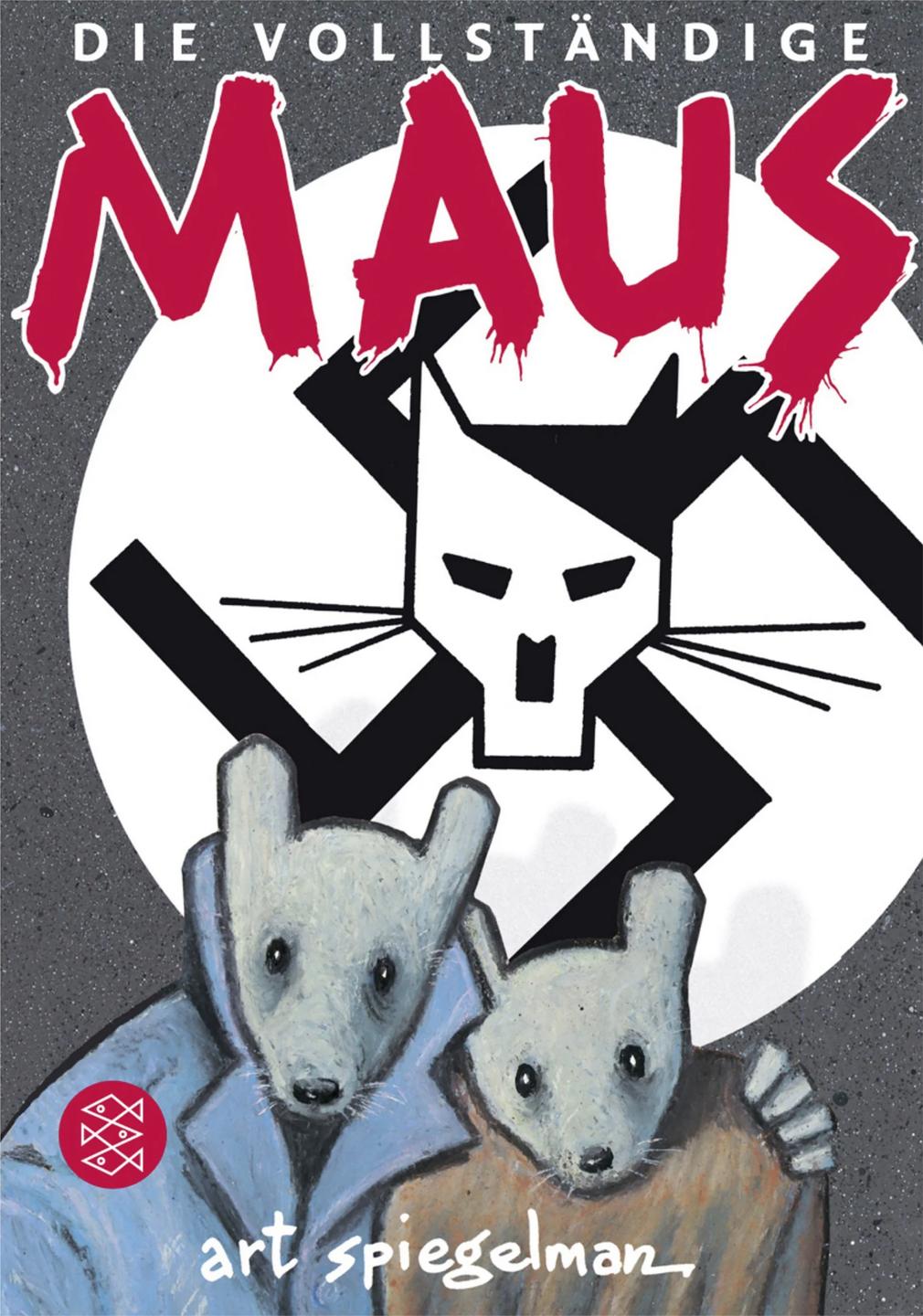 Das Buchcover vom Comic "Maus" von Art Spiegelman. Das Buchcover vom Comic "Maus" von Art Spiegelman.