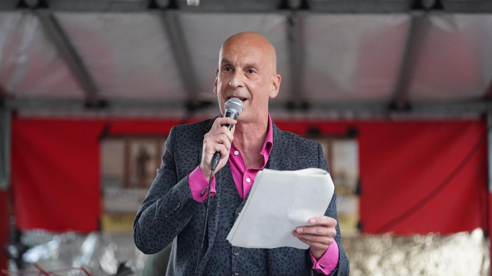 Der Theaterregisseur Volker Lösch Der Theaterregisseur Volker Lösch