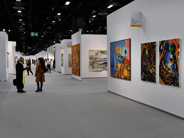 Blick in die Messe ArtCologne 2021