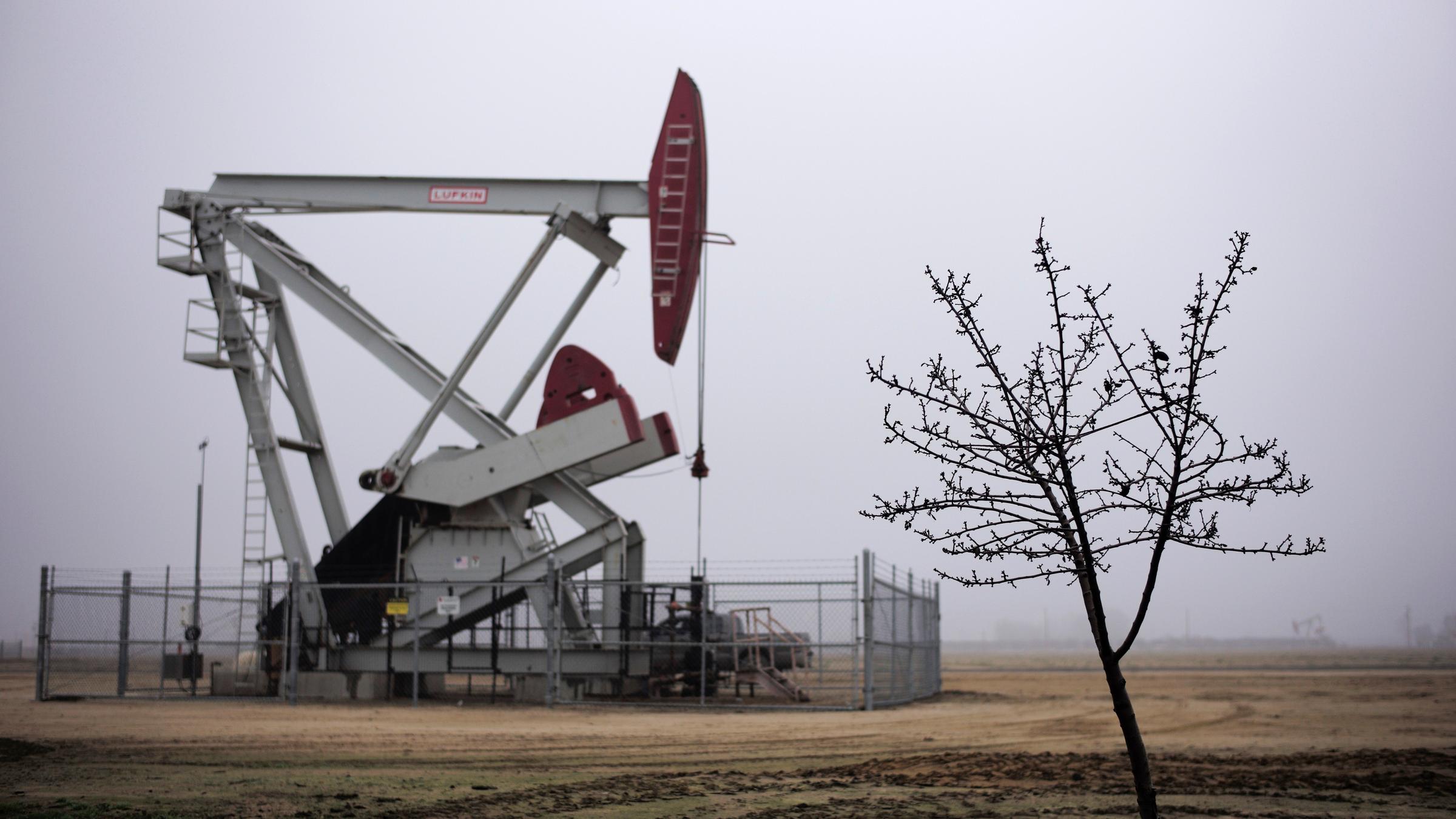 Fracking-Bohrturm in den USA