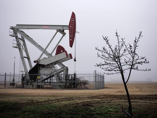 Fracking-Bohrturm in den USA