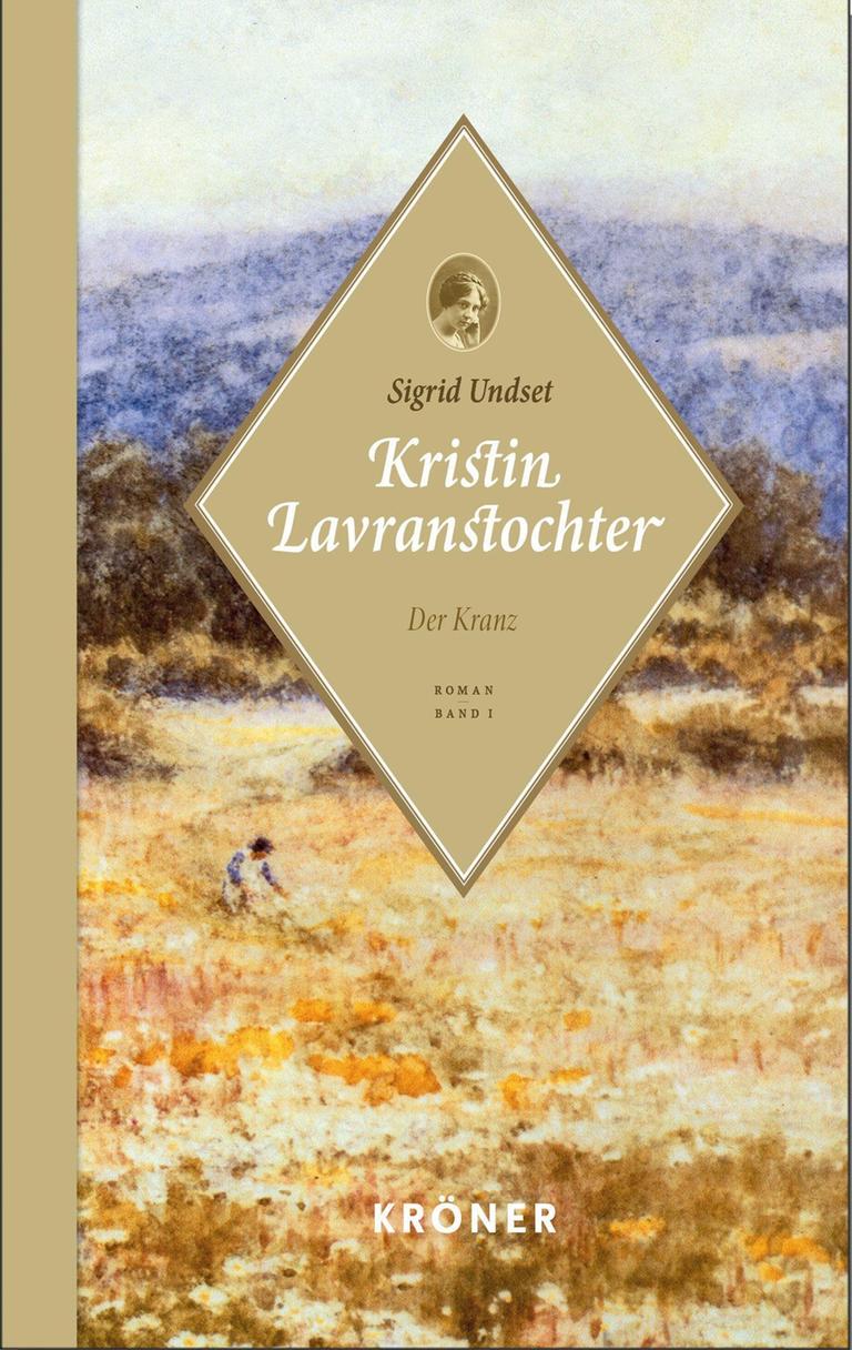 Abgebildet ist das Cover des Buches "Kristin Lavranstochter" von Sigrid Undset.