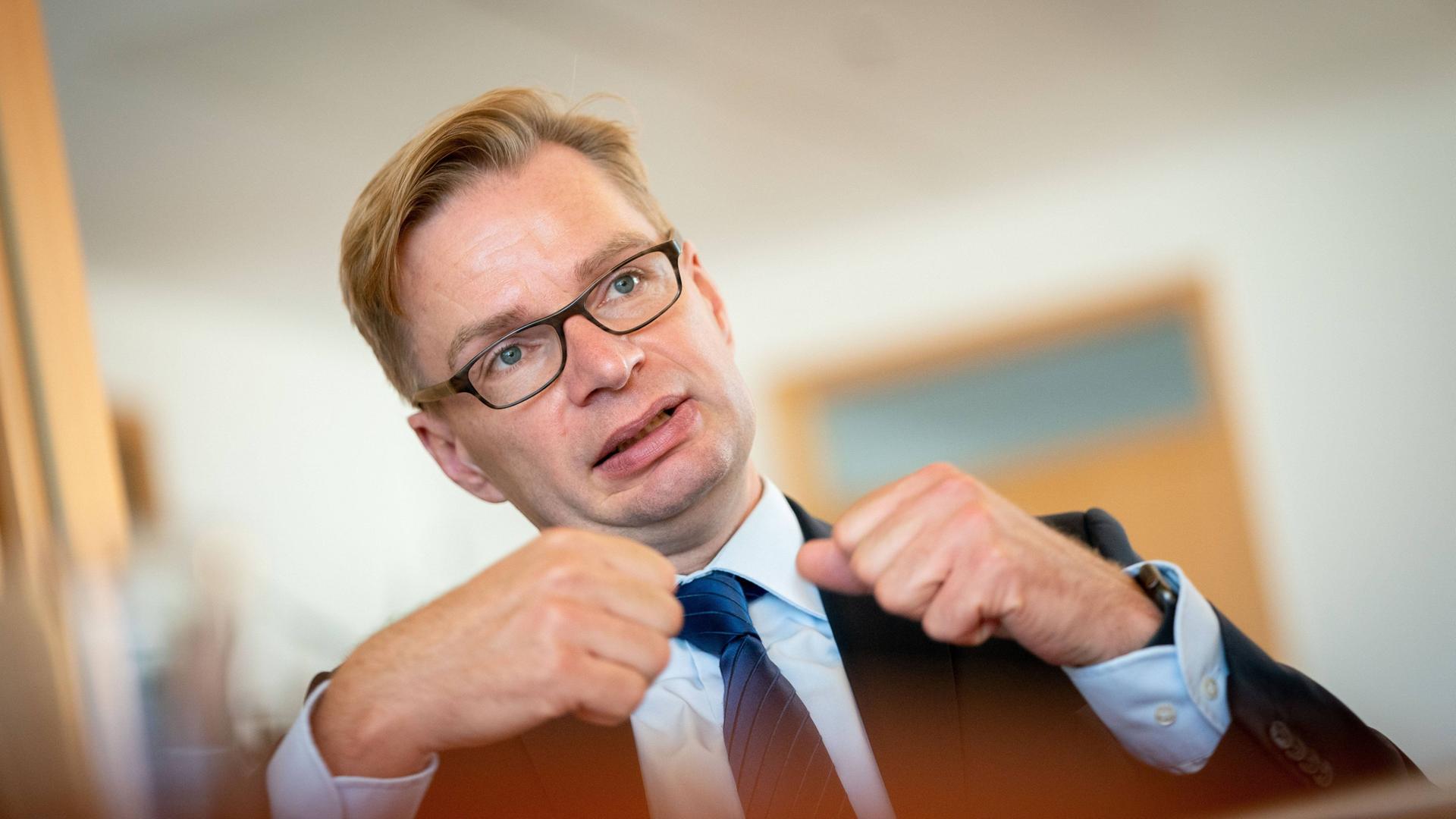 Reiner Holznagel, Präsident des Bundes der Steuerzahler, im Jahr 2020 Reiner Holznagel, Präsident des Bundes der Steuerzahler, im Jahr 2020