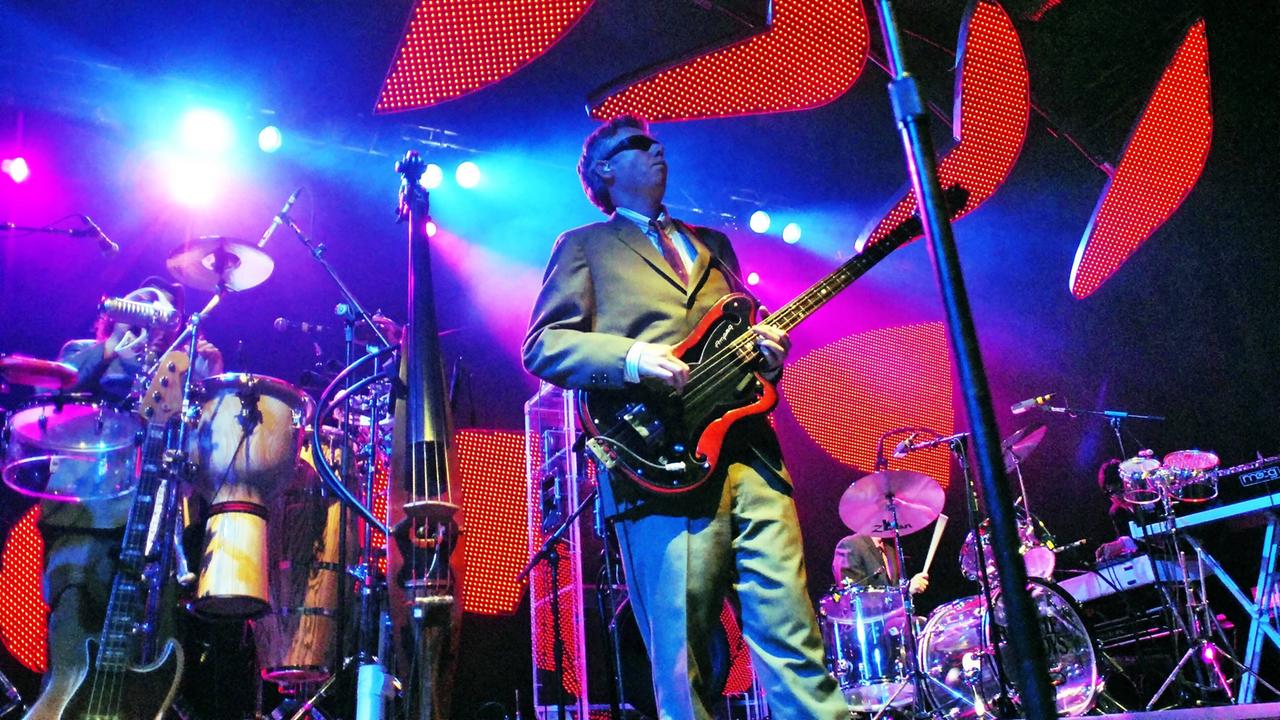 Die Beastie Boys bei einem Konzert in der Columbiahalle in Berlin im Jahr 2007.