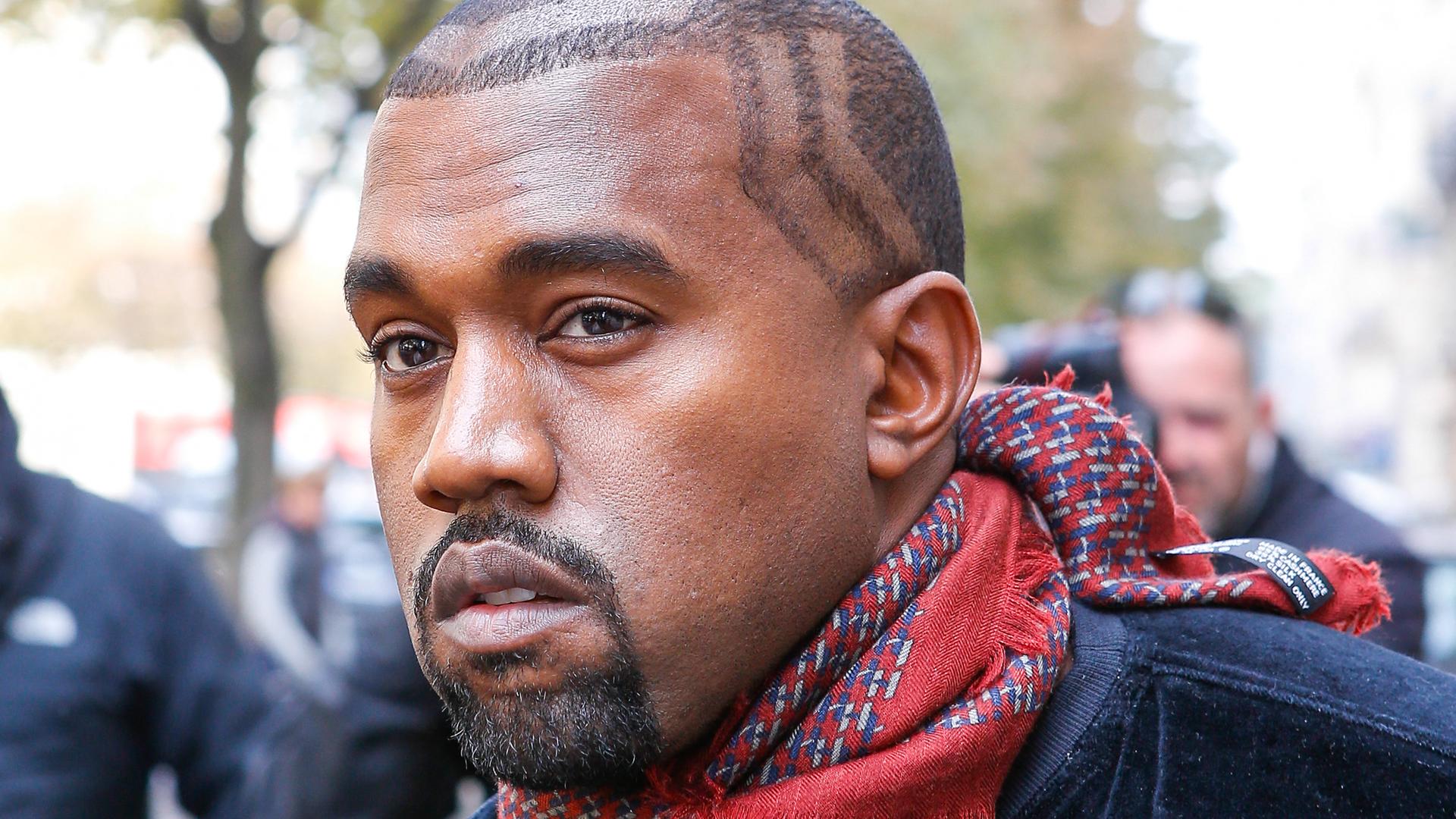Der US-Rapper Kanye West