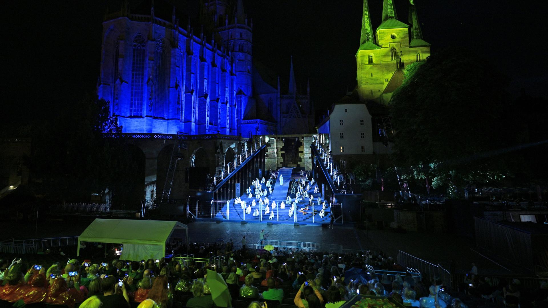 Domstufen Festspiele Erfurt Gehen Mit Besucherrekord Zu Ende Deutschlandfunkkulturde 5006