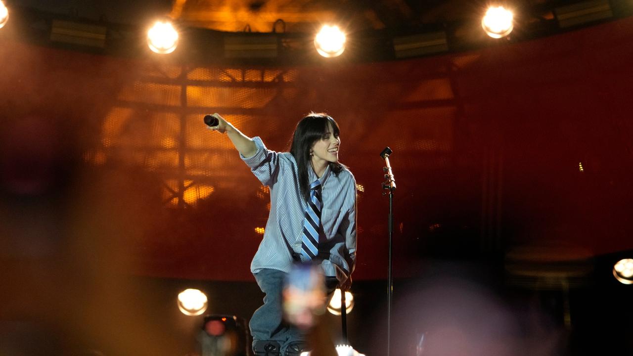  Konzert in Paris - Billie Eilish und Lenny Kravitz fordern mehr Klimaschutz Illustration 