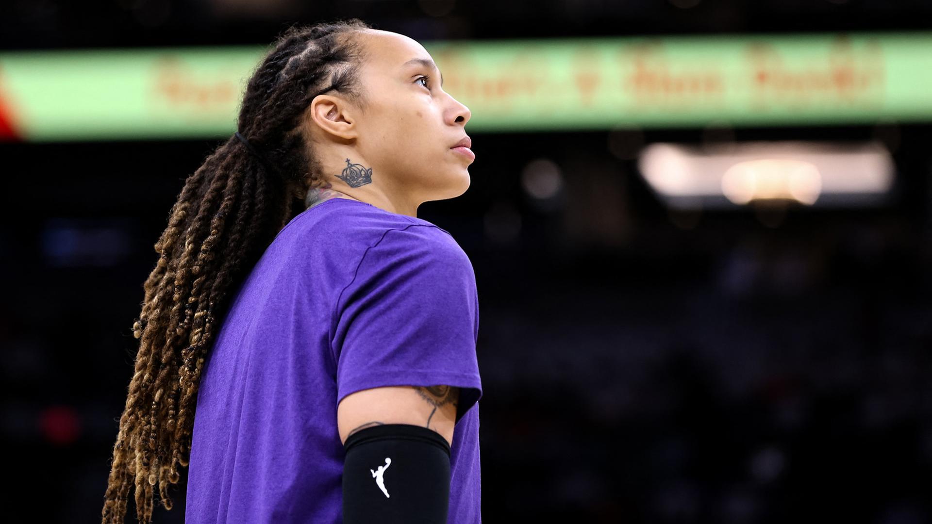 Brittney Griner von den Phoenix Mercury Brittney Griner von den Phoenix Mercury