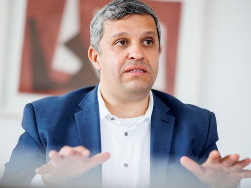 Raed Saleh, Landesvorsitzender der SPD Berlin und Vorsitzender der SPD-Fraktion im Berliner Abgeordnetenhaus