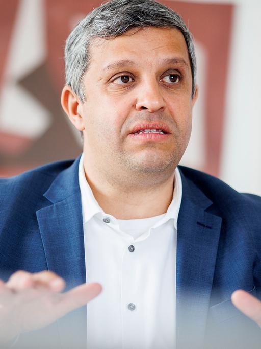 Raed Saleh, Landesvorsitzender der SPD Berlin und Vorsitzender der SPD-Fraktion im Berliner Abgeordnetenhaus