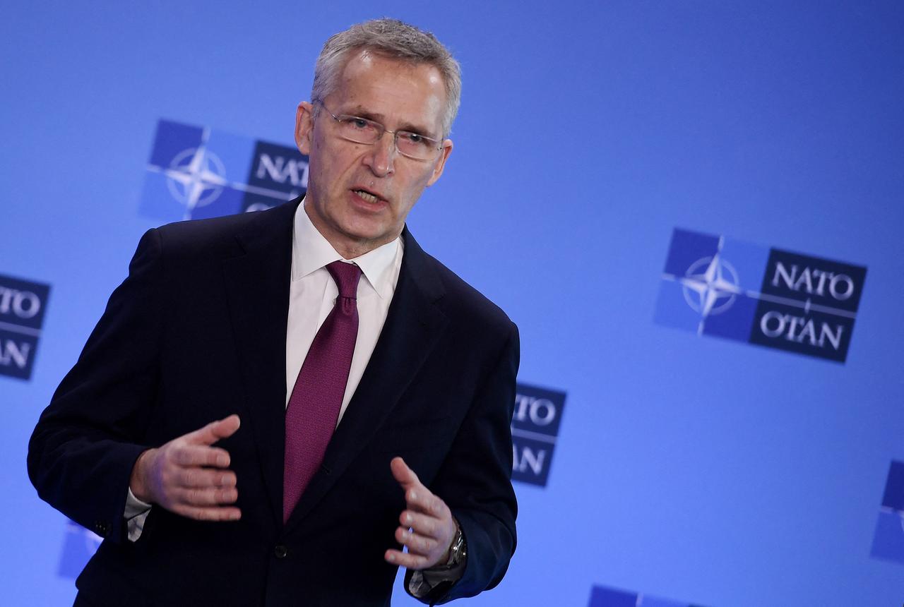 Jens Stoltenberg in Brüssel Jens Stoltenberg in Brüssel