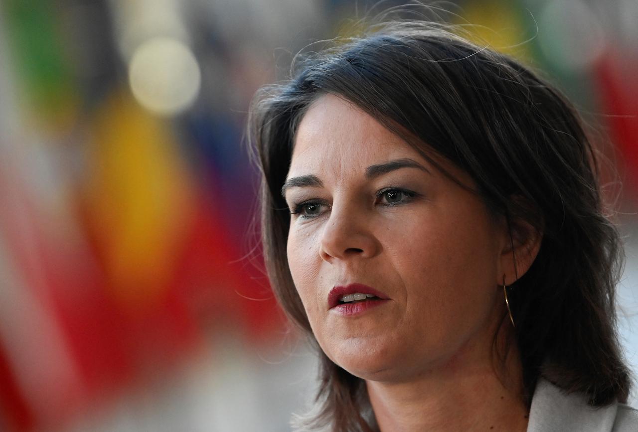 Die deutsche Außenministerin Annalena Baerbock Die deutsche Außenministerin Annalena Baerbock