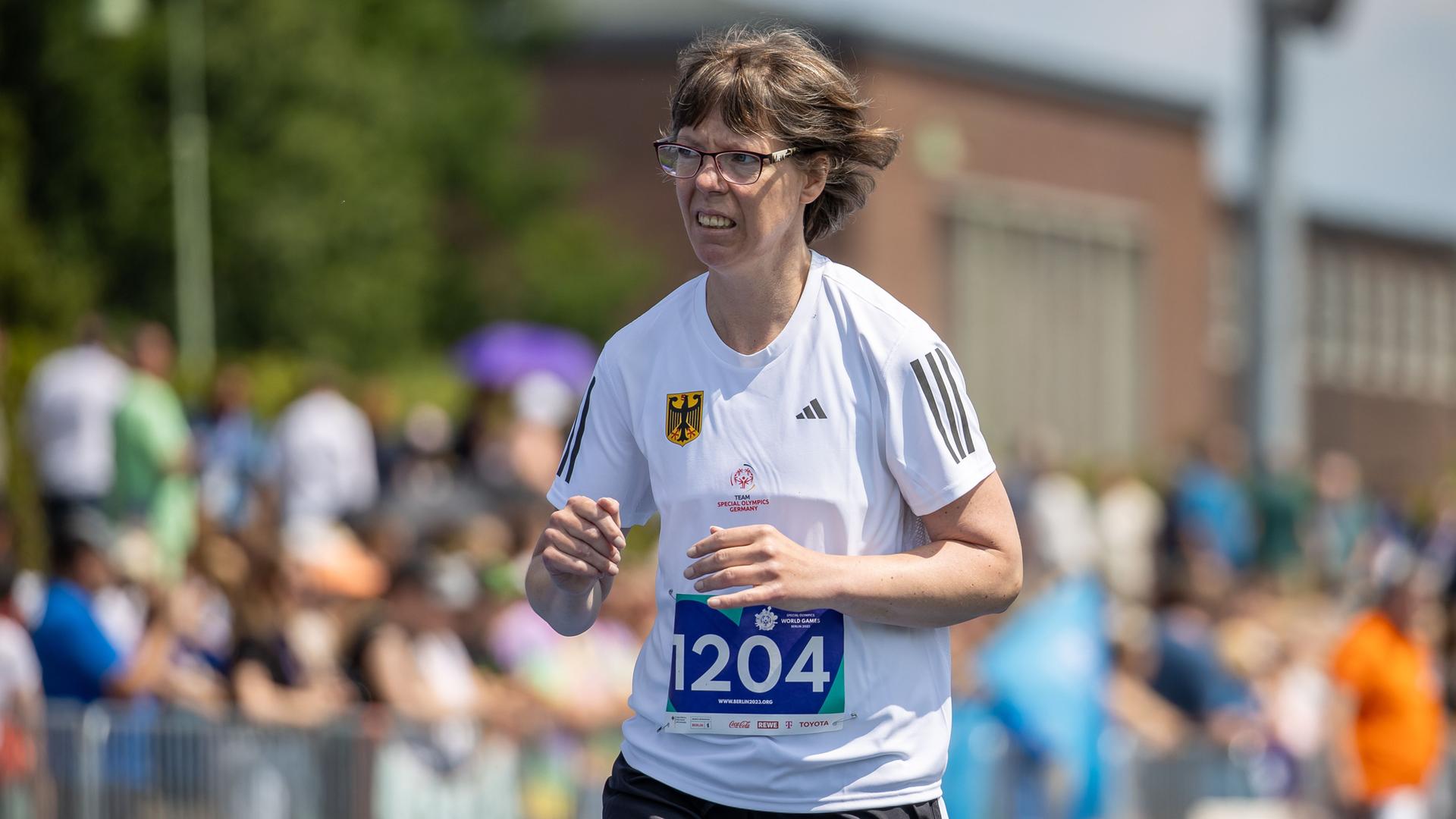 Special Olympics Leichtathletin Meissner gewinnt erste deutsche Medaille