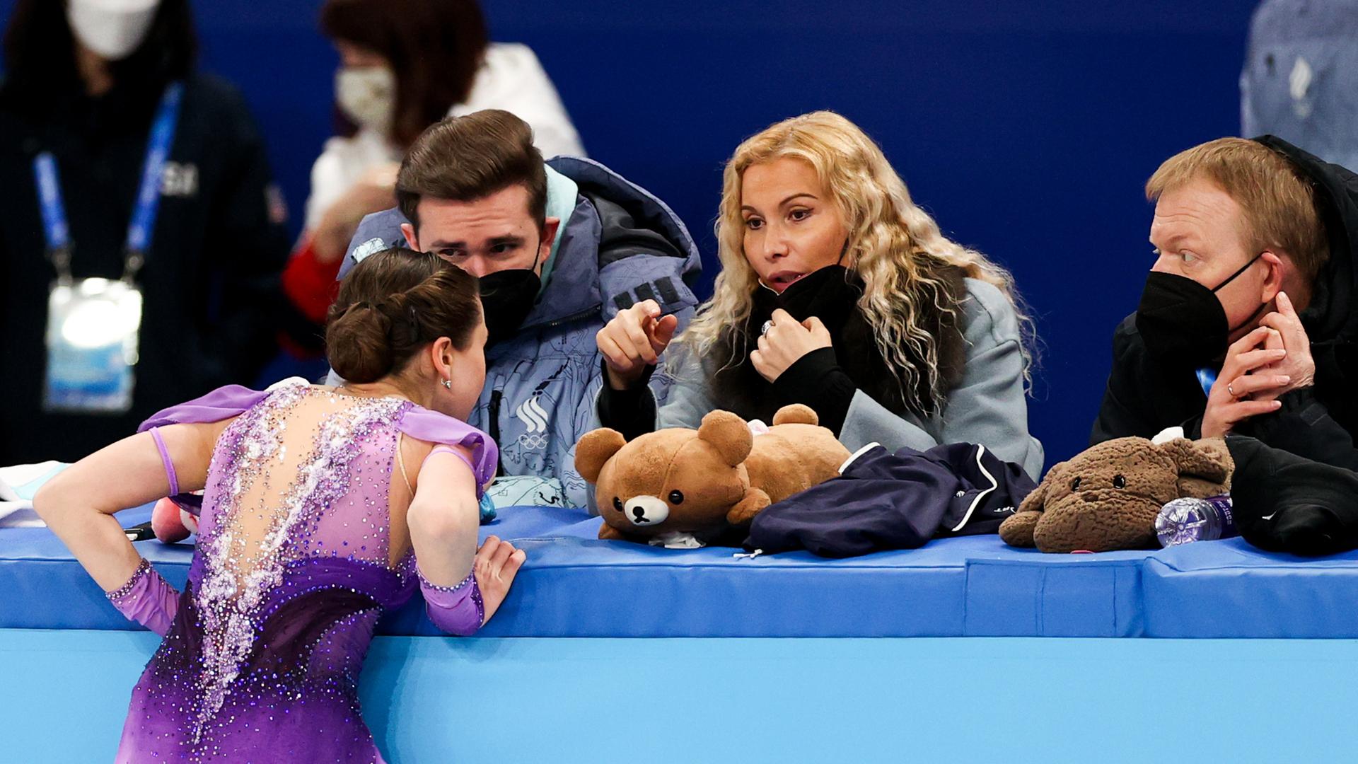 Eteri Tutberidze, Trainerin von Kamila Walijewa Eteri Tutberidze, Trainerin von Kamila Walijewa