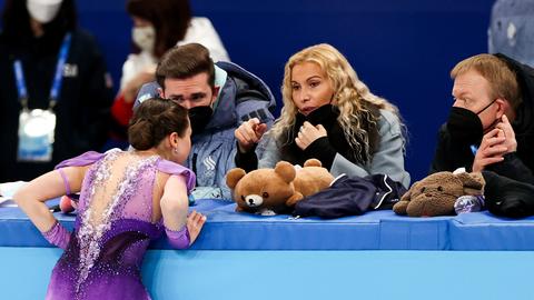 Eteri Tutberidze, Trainerin von Kamila Walijewa Eteri Tutberidze, Trainerin von Kamila Walijewa