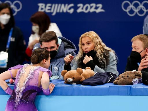 Eteri Tutberidze, Trainerin von Kamila Walijewa Eteri Tutberidze, Trainerin von Kamila Walijewa