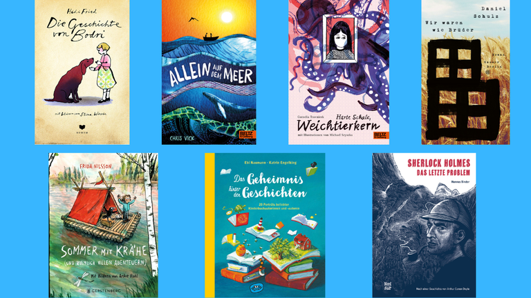 Buchcover der Besten 7 im Juni Buchcover der Besten 7 im Juni