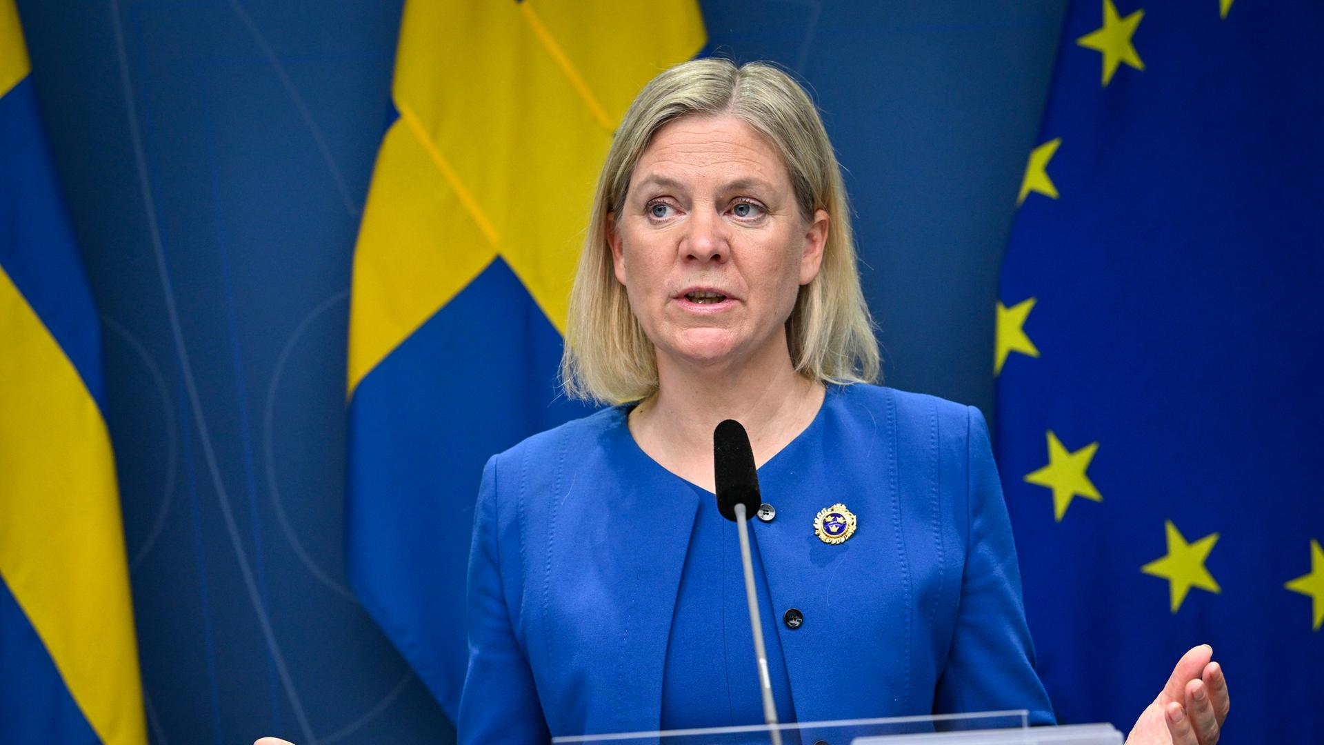 Ankara - Schweden und Finnland sprechen mit Türkei über geplanten NATO-Beitritt
