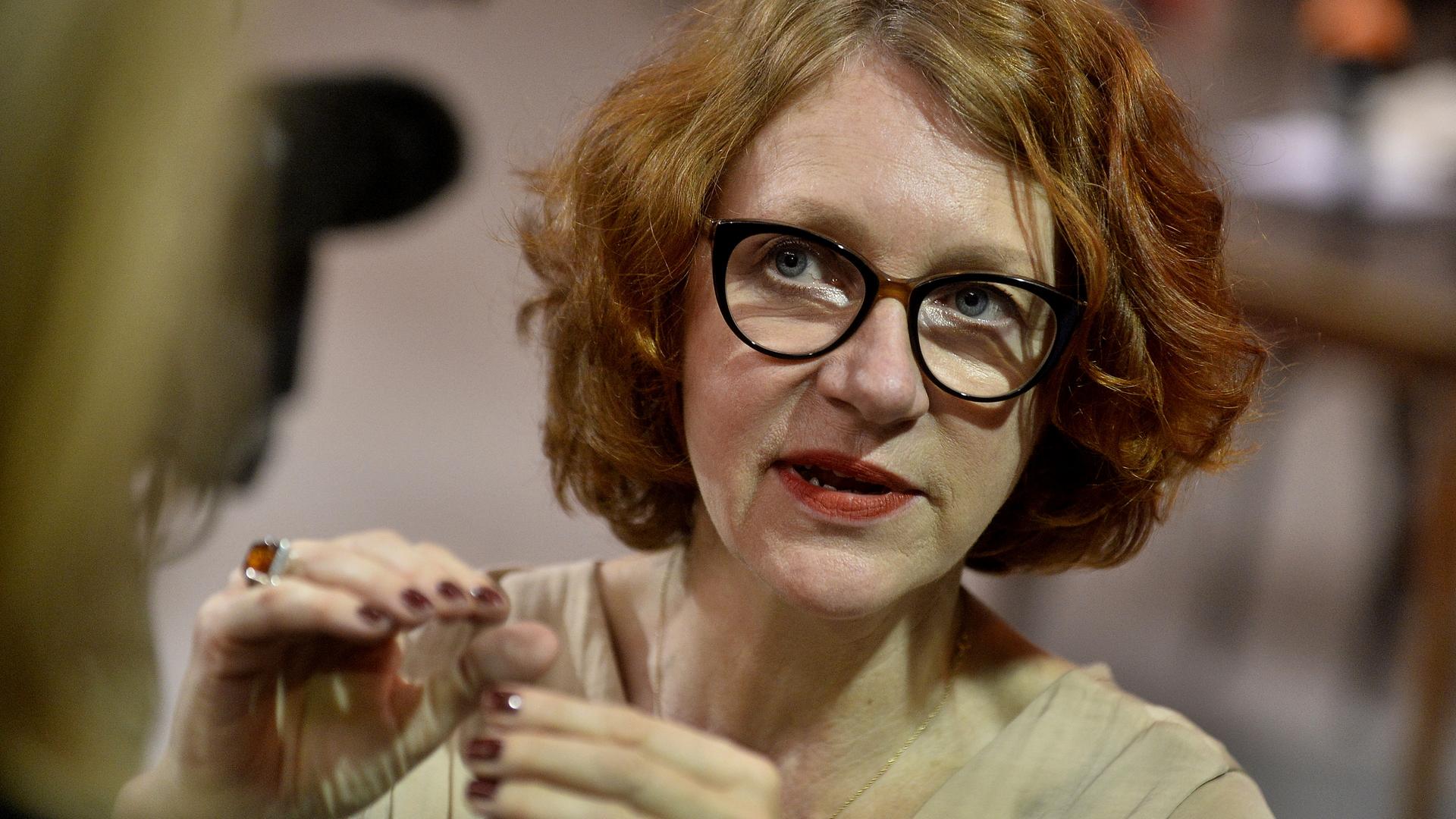 Portrait von Ulrike Guérot. Portrait von Ulrike Guérot.
