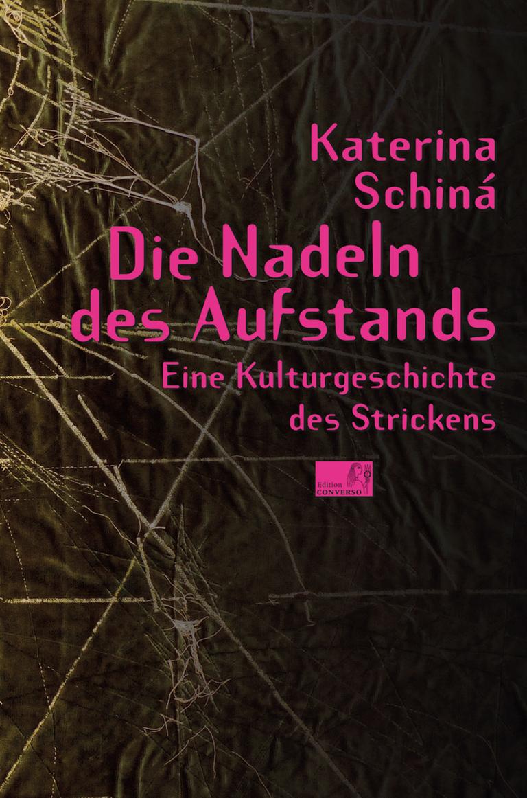 Abstraktes, in Brauntönen gehaltenes Cover des Buchs "Die Nadeln des Aufstands", darauf in pinker Druckschrift der Buchtitel. Abstraktes, in Brauntönen gehaltenes Cover des Buchs "Die Nadeln des Aufstands", darauf in pinker Druckschrift der Buchtitel.
