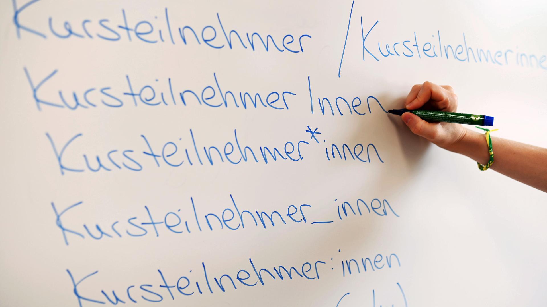 Gendern In Der Sprache