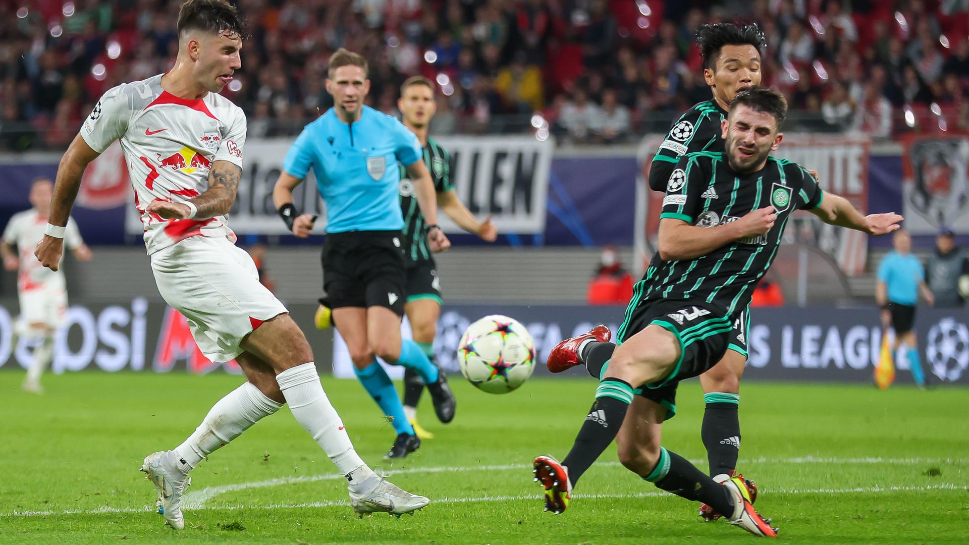 Fußball-Champions-League - Leipzig schlägt Glasgow, Dortmund siegt in Sevilla