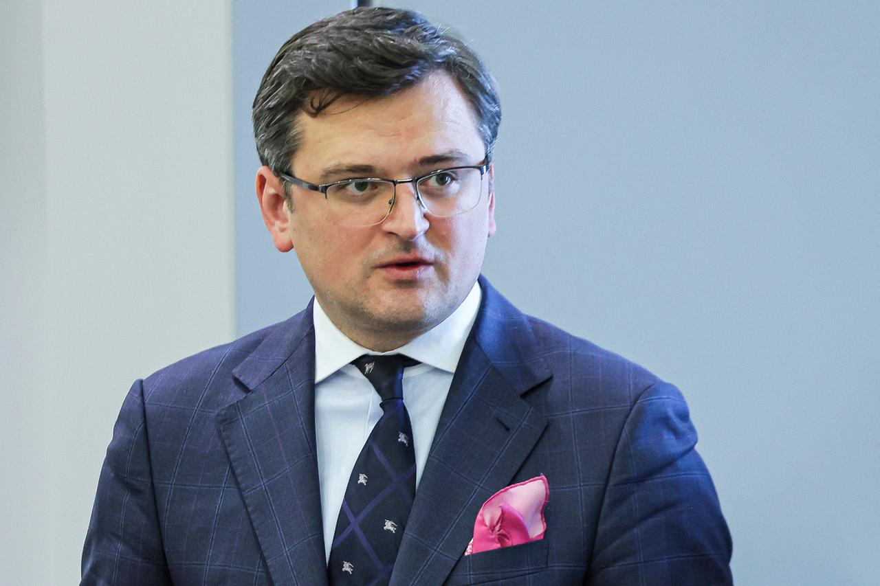 Der ukrainische Außenminister Dmytro Kuleba Der ukrainische Außenminister Dmytro Kuleba