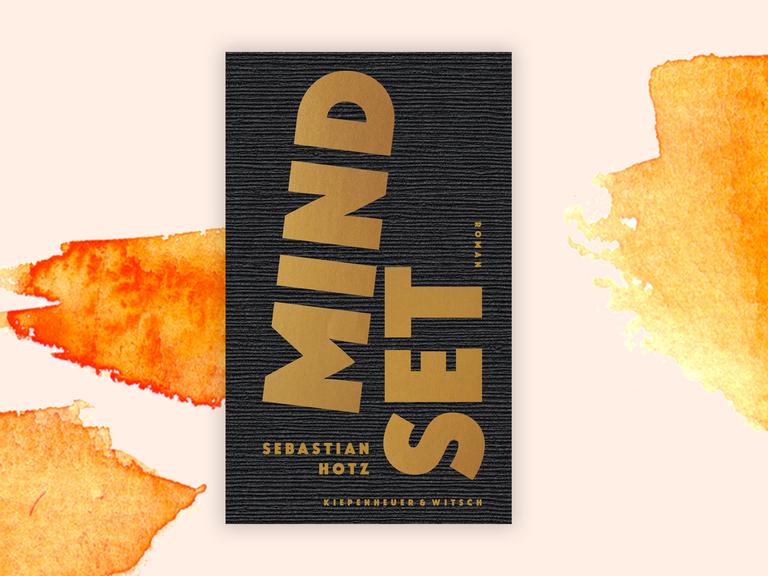 Das Buchcover "Mindset" von Sebastian Hotz ist vor einem grafischen Hintergrund zu sehen.