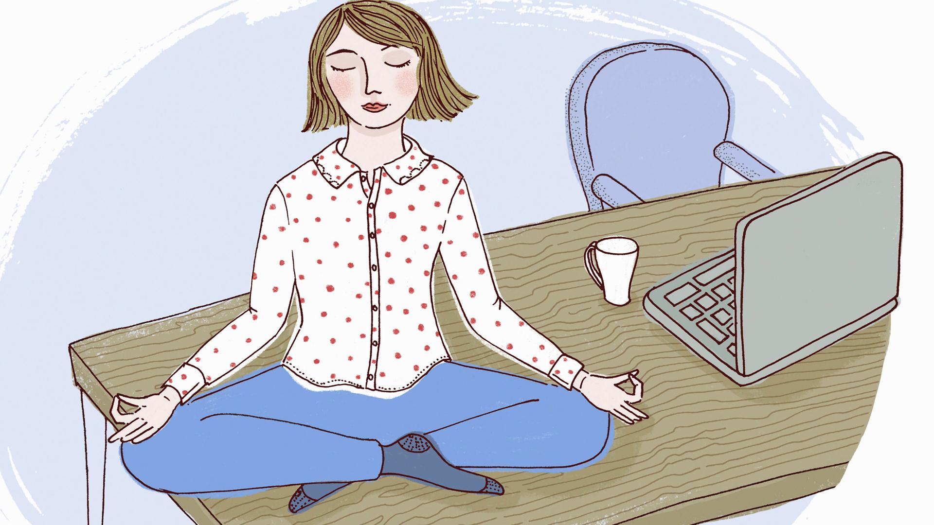 Konzentration aufs Jetzt: Meditation kann auch helfen, den Alltag zu meistern. Konzentration aufs Jetzt: Meditation kann auch helfen, den Alltag zu meistern.