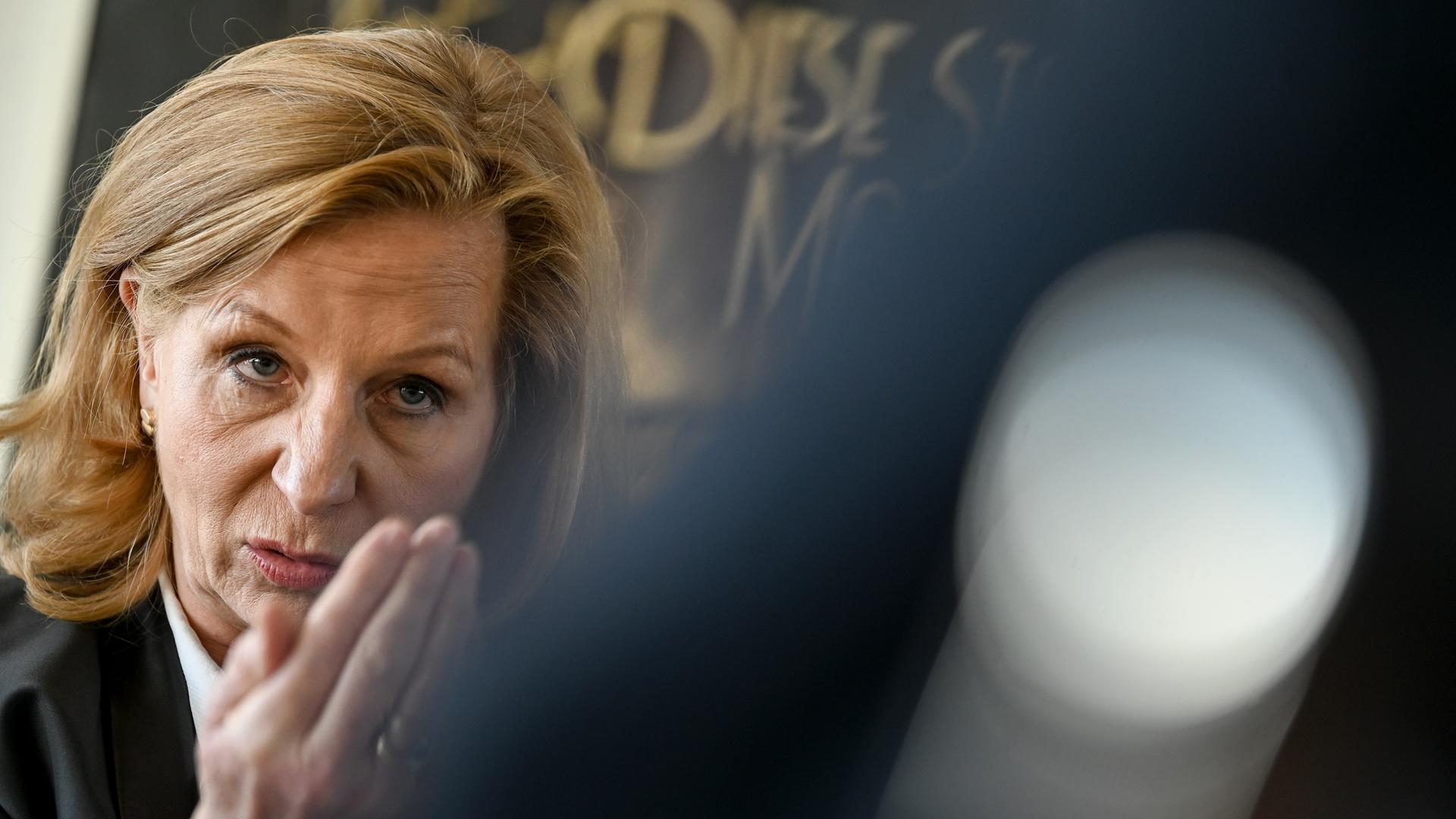 Patricia Schlesinger, die zurückgetretene RBB-Intendantin und ARD-Vorsitzende Patricia Schlesinger, die zurückgetretene RBB-Intendantin und ARD-Vorsitzende