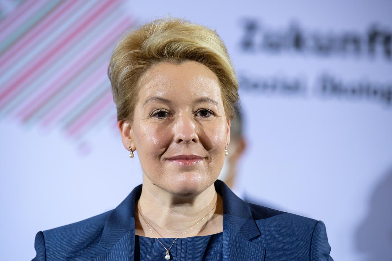 Die Regierende Bürgermeisterin von Berlin, Franziska Giffey (SPD)