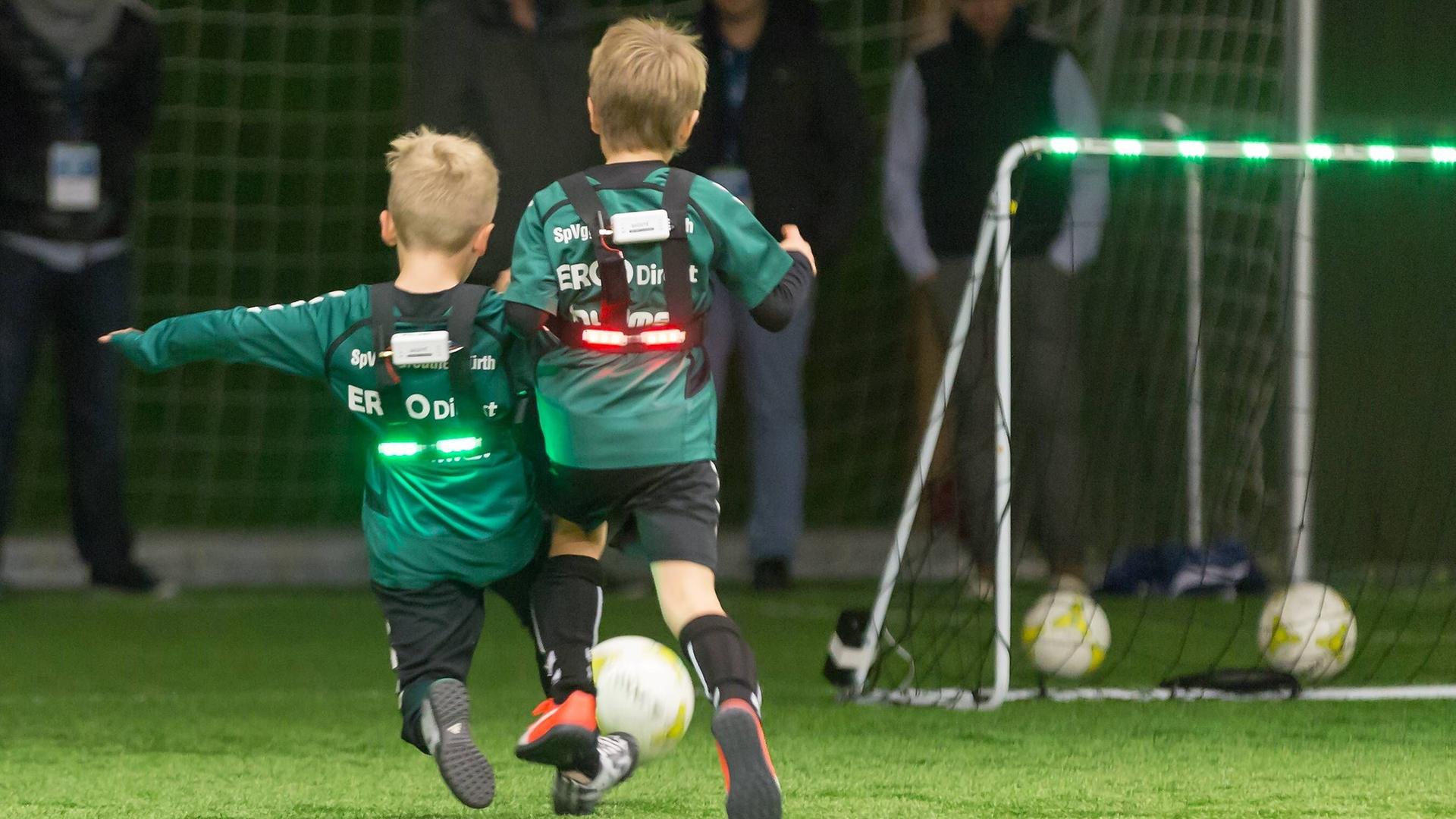 Kinder spielen Funino Kinder spielen Funino