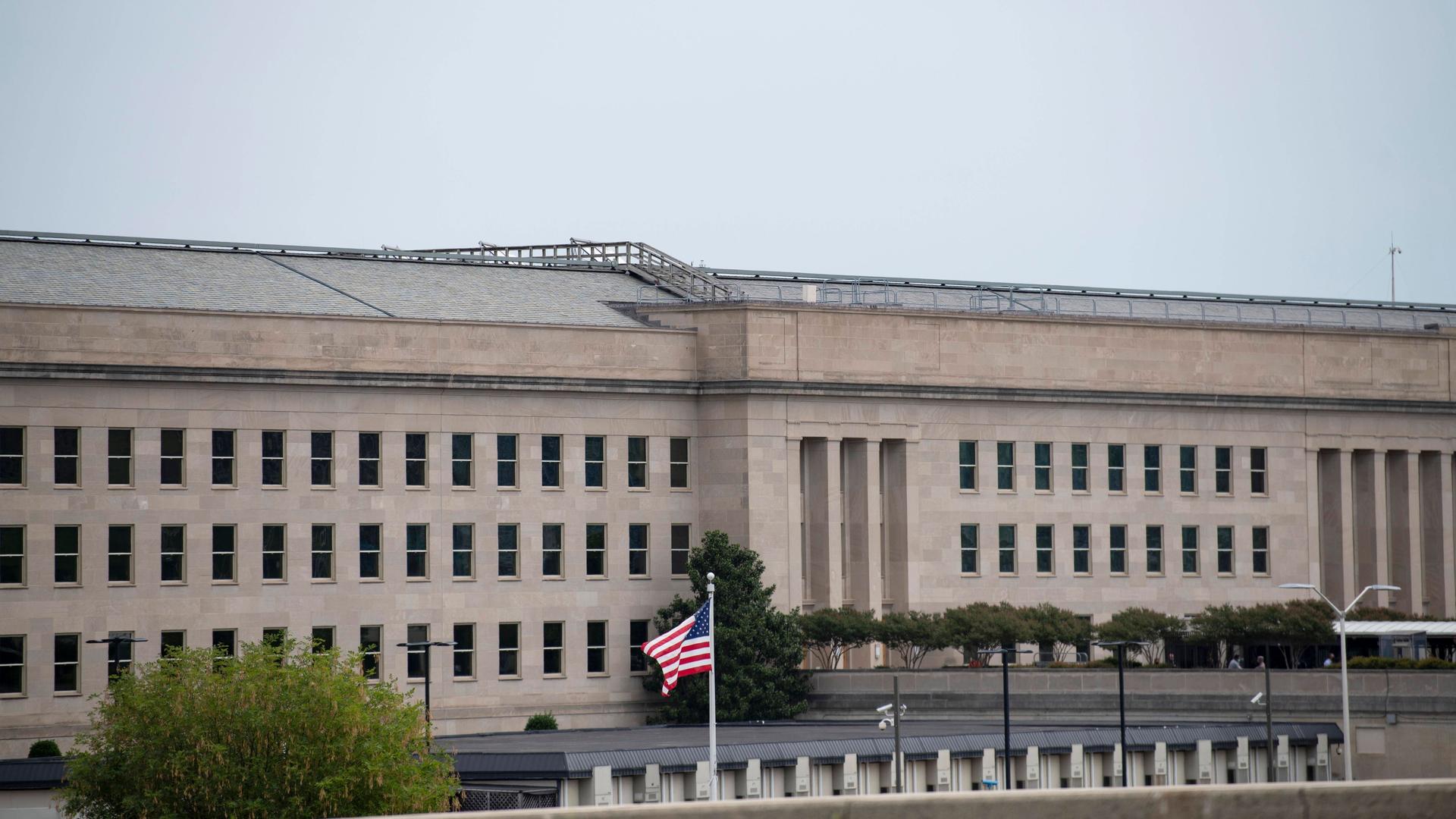 Das Foto zeigt das Verteidigungs-Ministerium in dem Land USA. Das Foto zeigt das Verteidigungs-Ministerium in dem Land USA.