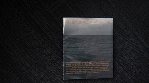Die Sonderausgabe des New York Times Magazine vom August 2019 war der Start des "1619 Project" Die Sonderausgabe des New York Times Magazine vom August 2019 war der Start des "1619 Project"