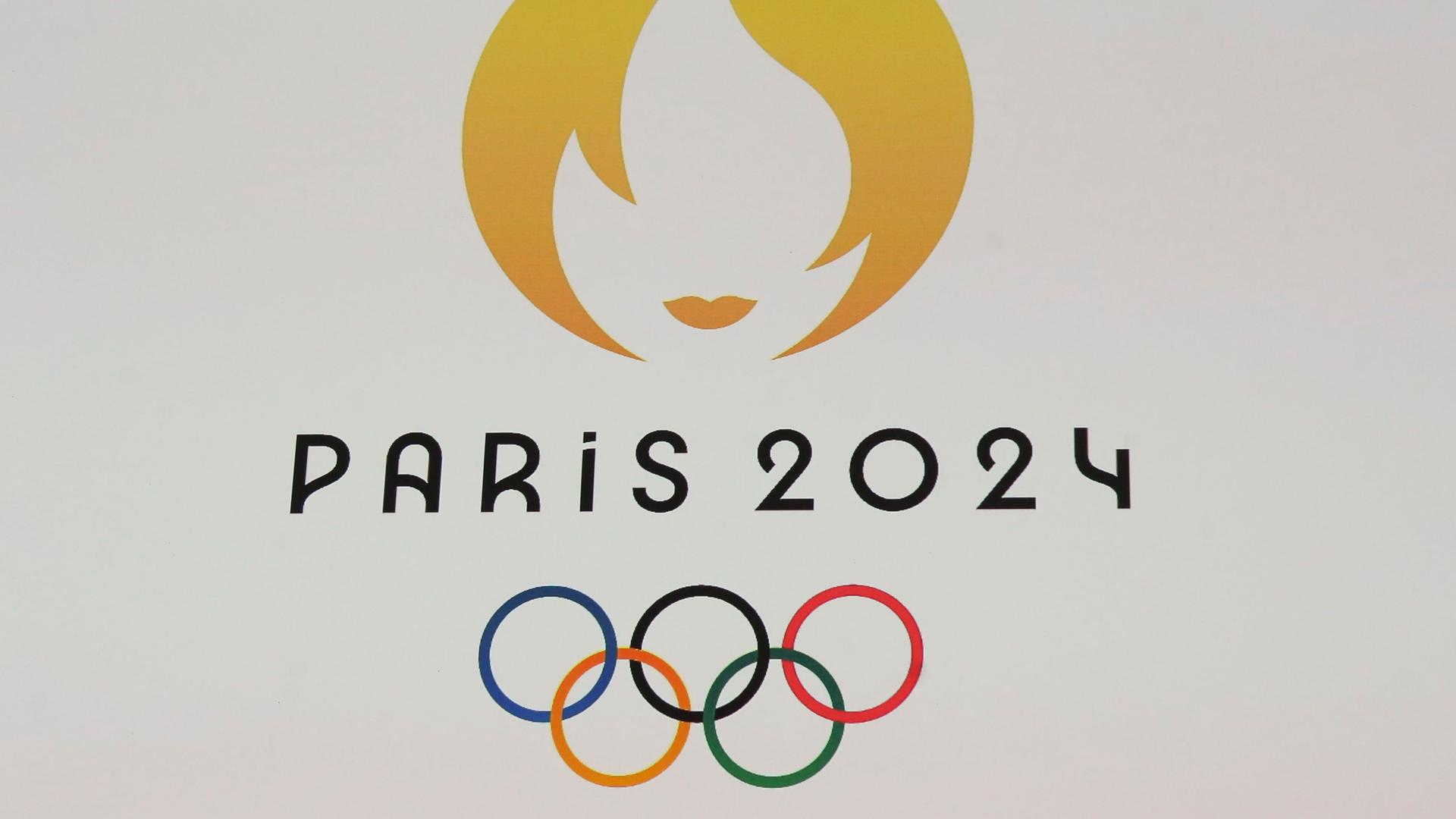 Logo der Olympischen Spiele in Paris 2024 Logo der Olympischen Spiele in Paris 2024