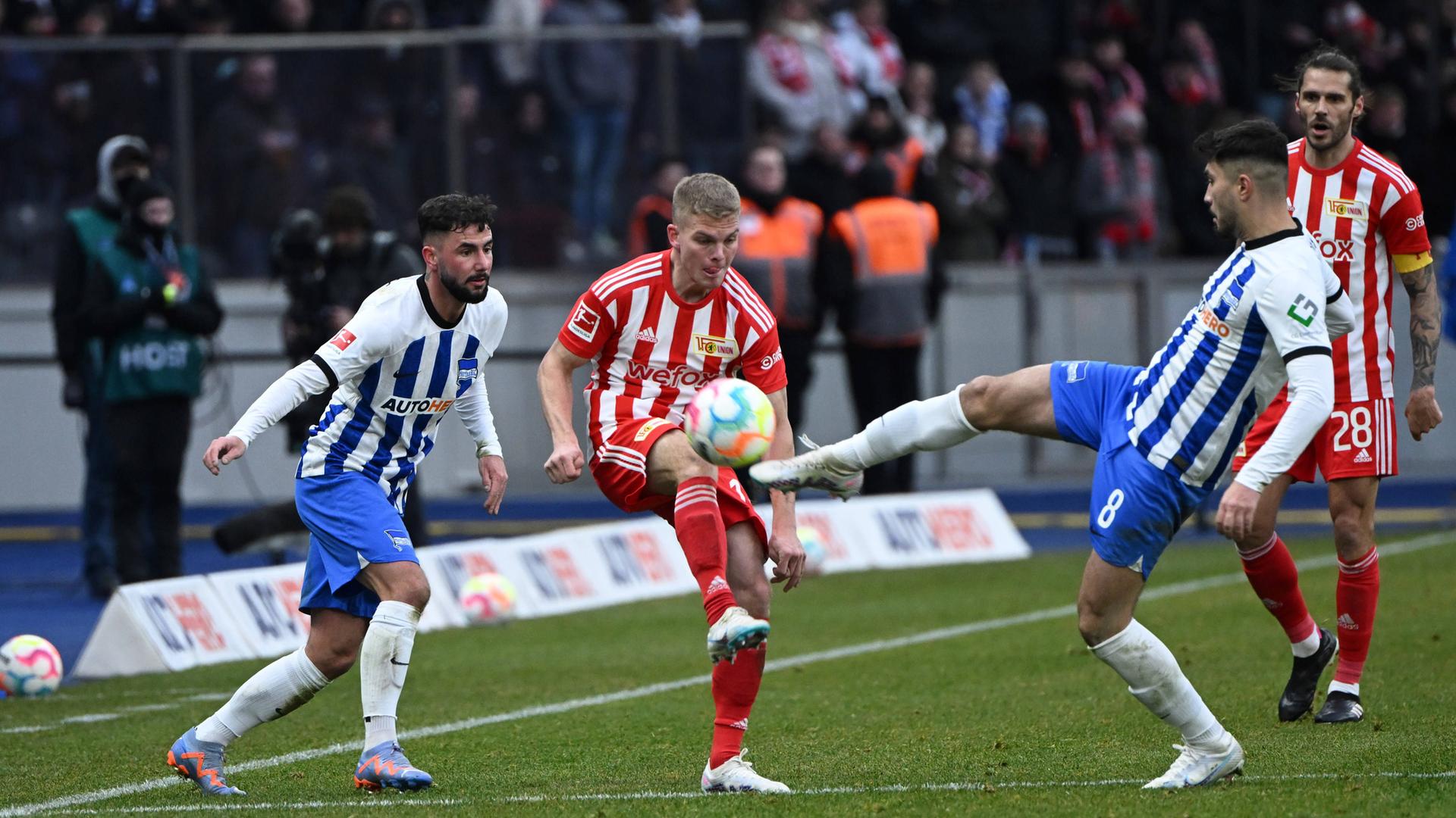 Fußball-Bundesliga - Union Berlin gewinnt Lokalderby gegen Hertha BSC