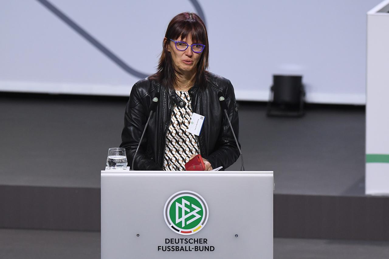 Die neue DFB-Vizepräsidentin Silke Sinning. Die neue DFB-Vizepräsidentin Silke Sinning.