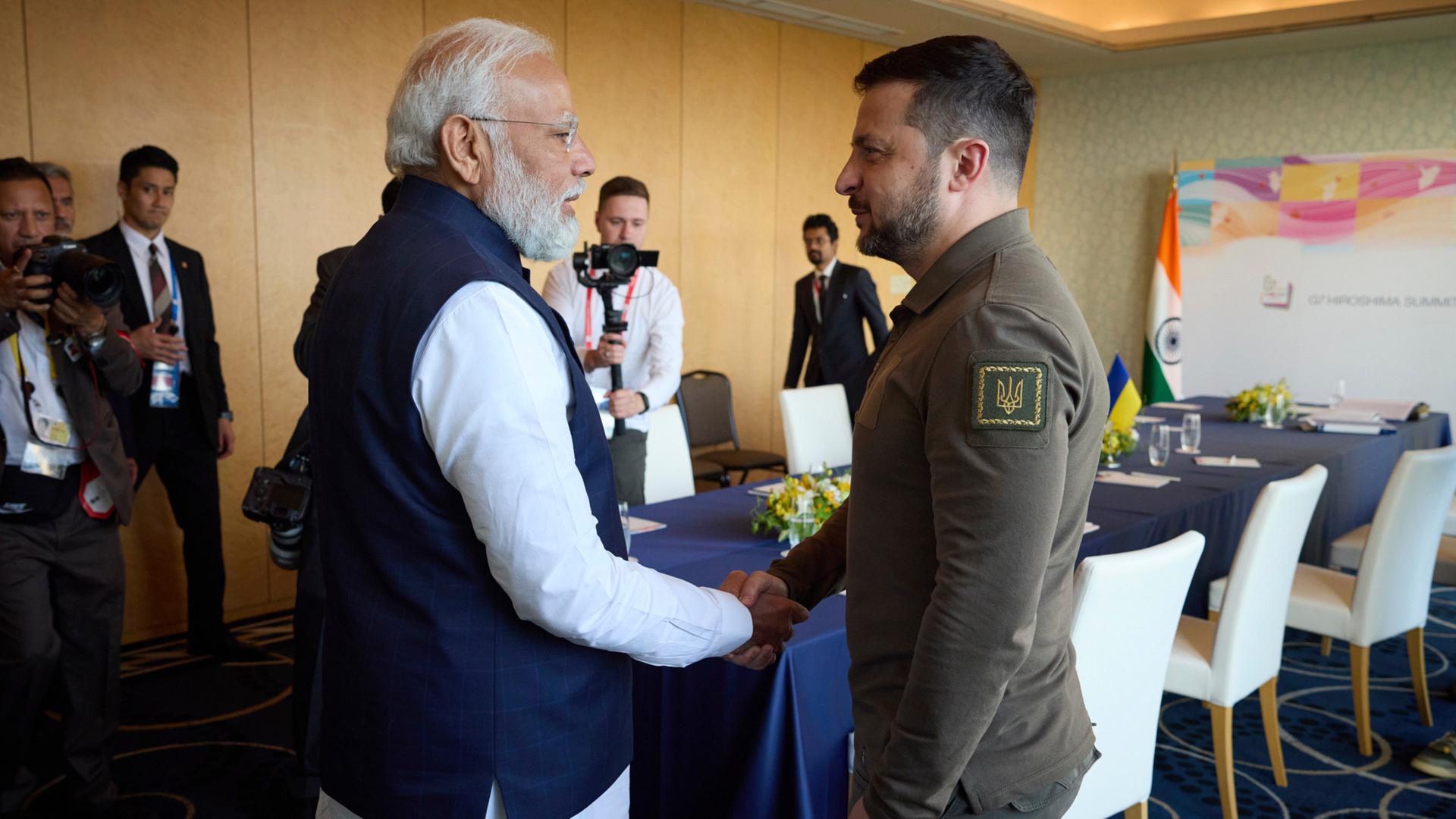 KTT G7 Hiroshima – Pertemuan tatap muka pertama antara Selinski dan Perdana Menteri Modi dari India setelah invasi Rusia.