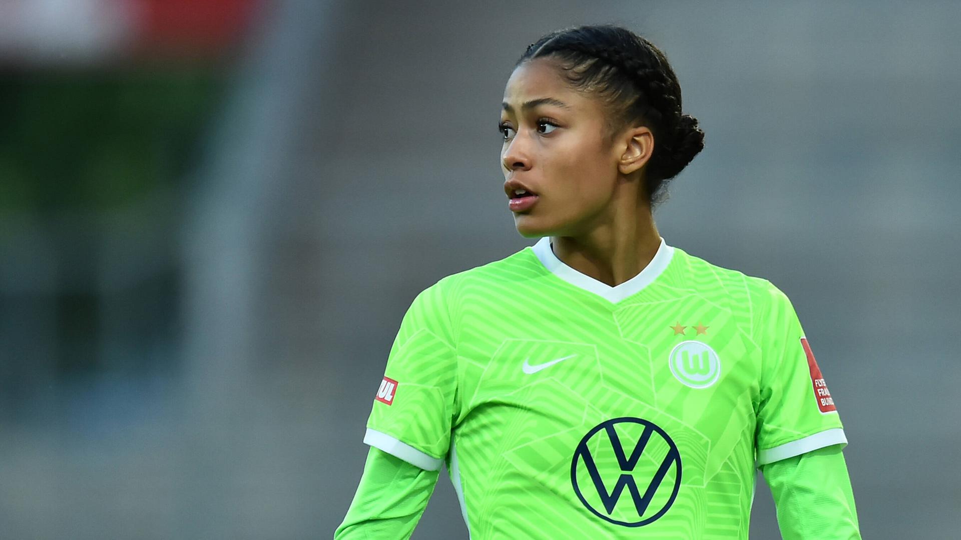 Svenidis Jonsdottir vom VfL Wolfsburg Svenidis Jonsdottir vom VfL Wolfsburg