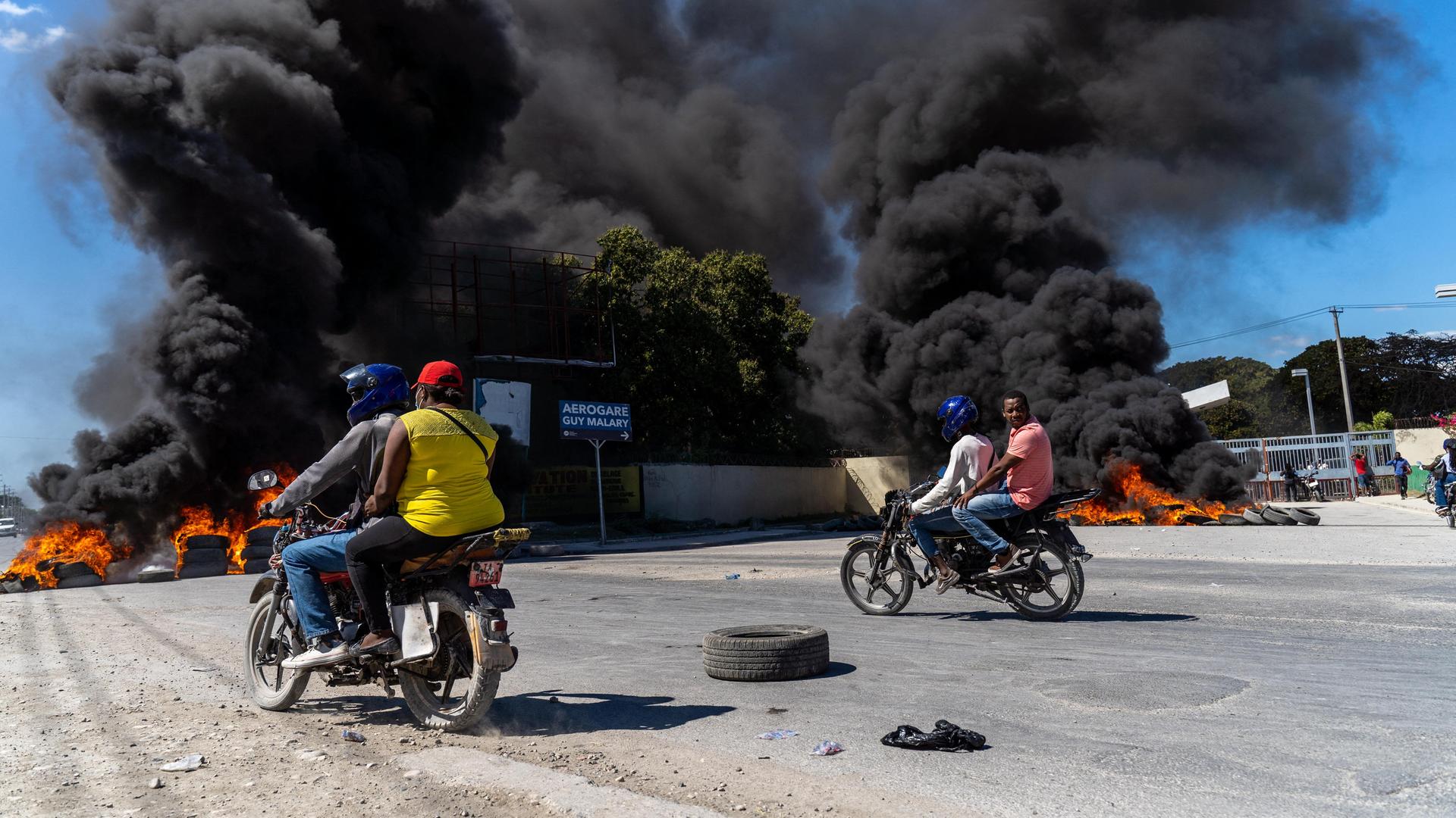 Port-au-Prince - Wütende Polizisten randalieren in Haitis Hauptstadt